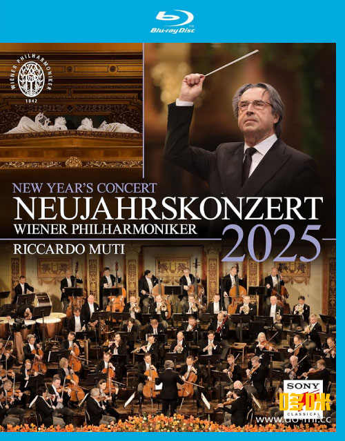 2025维也纳新年音乐会 New Year′s Concert 2025 / Neujahrskonzert 2025 (2025) 1080P蓝光原盘 [BDMV 34.4G]