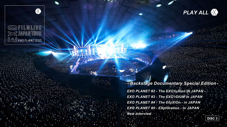 EXO – EXO FILMLIVE JAPAN TOUR -EXO PLANET 2021- [初回生産限定盤] (2022) 1080P蓝光原盘 [3BD BDISO 95.5G]Blu-ray、蓝光演唱会、韩国演唱会10