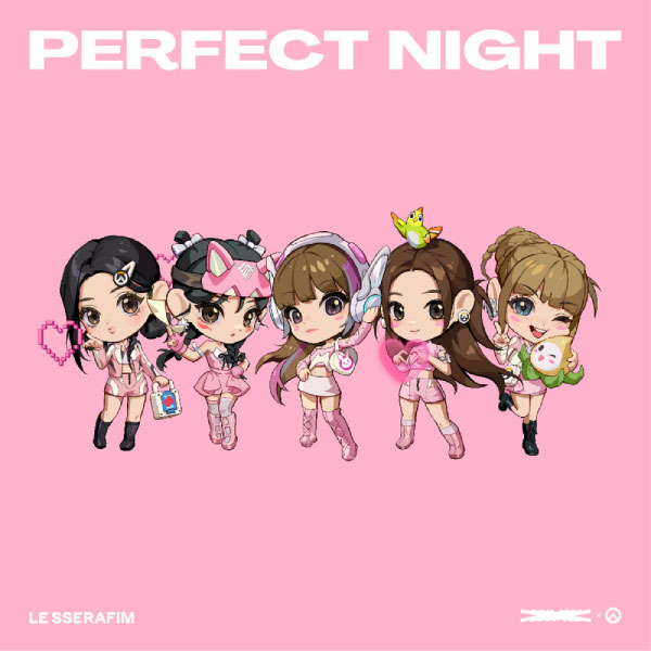 LE SSERAFIM (르세라핌) – Perfect Night (Remix) (2023) [Genie] [FLAC 24bit／44kHz]